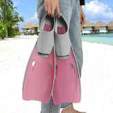 Swim Fins,Swim Training Fins for Snorkeling Swimming Diving, Flexible Comfort Profession Long Floatable Fins